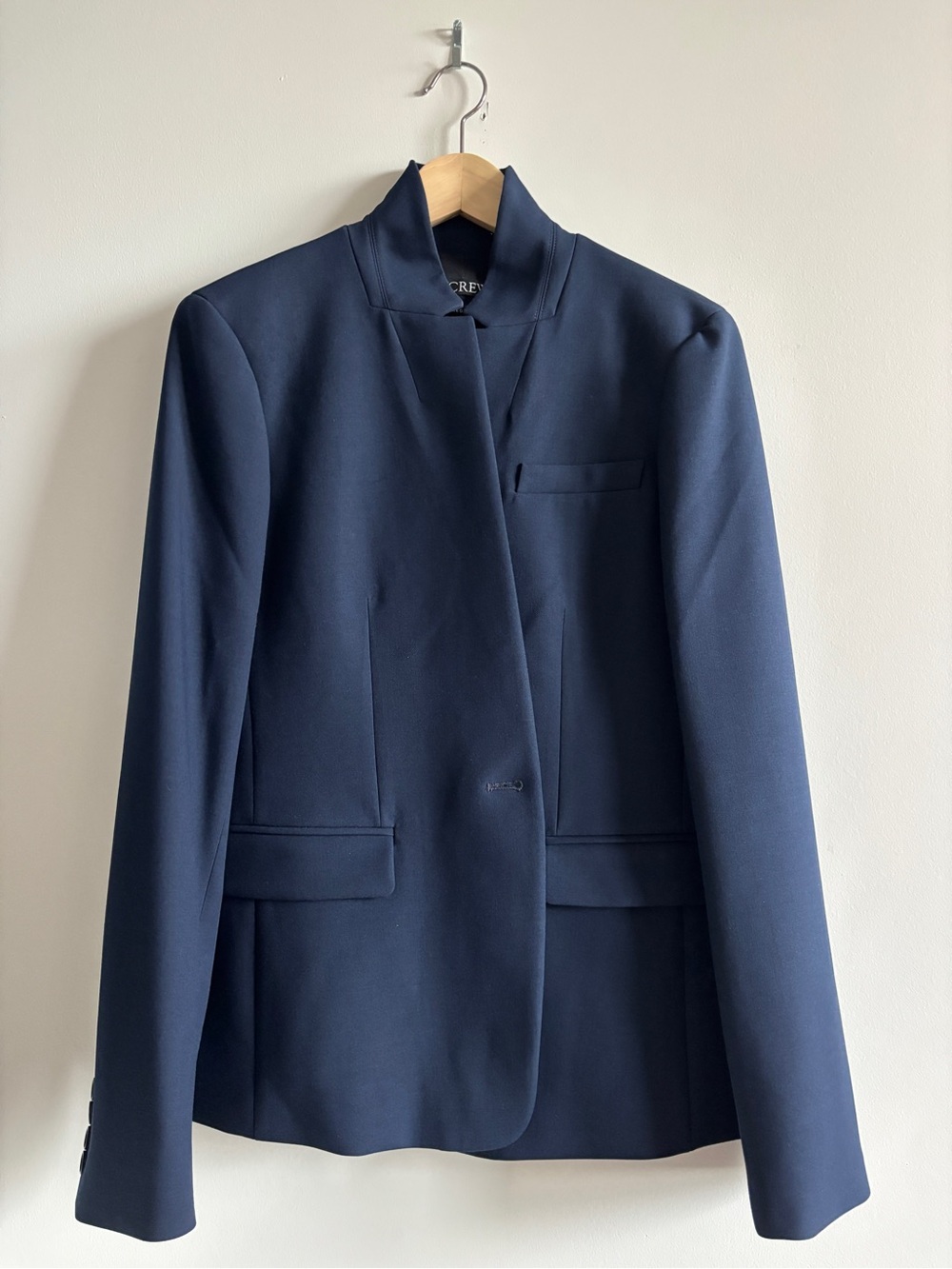 J.Crew Regent Blazer in Four-Season Stretch in Navy | 14